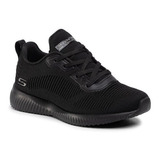 Tenis Skechers Bobs Sport Squad 32504/bbk Color Negro