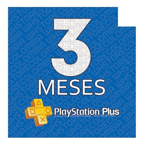 Playstation Psn Plus 3 Meses 98 Días Ps4-ps3 + Juegos