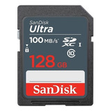 Tarjeta De Memoria Sandisk 128 Gb Ultra Sdhc/sdxc Uhs-i