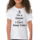 Remera De Niño Gamer I Cant Keep Calm Videojuegos Jueguito