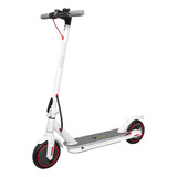 Scooter Eléctrico Patín E9 Pro 32 Km/h 350w Honey Whale Color Blanco