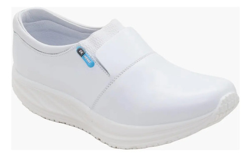 Zapato Enfermera Clínico Medico Dr. Hosue 1911 Anti Fatiga Blanco Piel | Meses sin interés