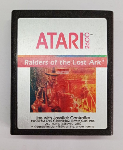 Indiana Jones Arca Perdida Atari 2600 Cartucho Rtrmx Vj