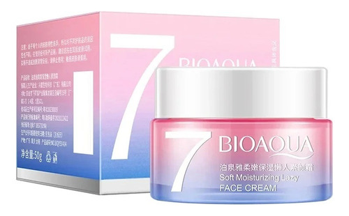 Bioaqua Crema Facial Hidratante 7 Antiedad Acido Hialuronico