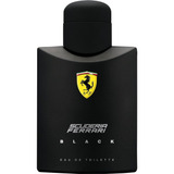 Perfume Ferrari Black Masculino Eau De Toilette 125ml 