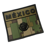 Parche Táctico Militar Insignia Bandera México A / M 