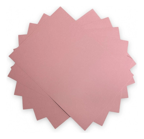 Papel Color Plus Rosa Fidji 180g A4-50 Folhas