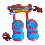 Walkie Talkie Radio Comunicador Brinquedo Infantil  Spider 