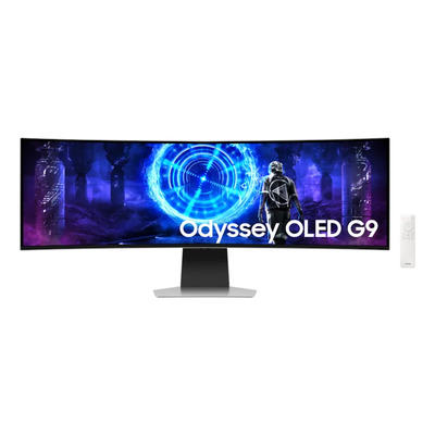 Monitor Gamer 49 Samsung Odyssey Oled G9 G95s 240hz Plata