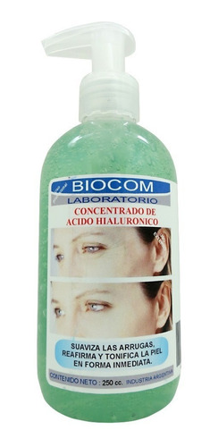 Concentrado Acido Hialuronico 5% X 250 Gel - Biocom