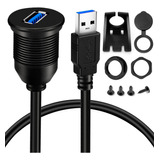 Batige Cable Empotrado De Un Solo Puerto Usb 3.0 Macho A Usb