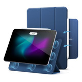 Funda Para iPad Air 4 Esr Soporte Lápiz Magnético Azul Marin