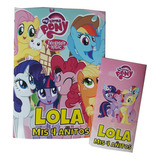 10 Libritos Colorear Y 10 Lapices X6 My Little Pony