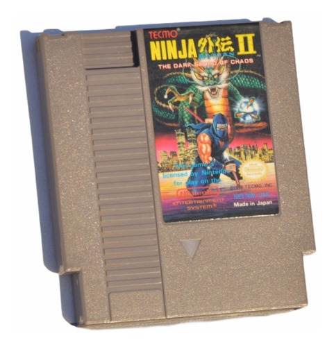 Ninja Gaiden 2 The Dark Sword Of Chaos Nintendo Nes 1985