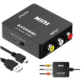 Convertidor Adaptador Rca Vga A Hdmi 1080p De Audio Y Video