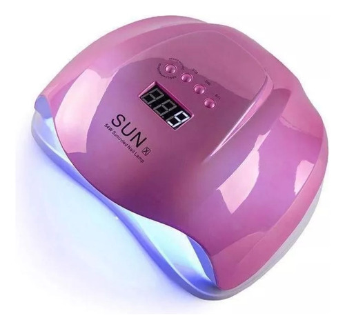 Lampara Led-uv De Uñas Gel Profesional Secado Rápido 54w