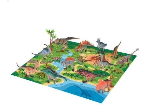 Caja Educativa Dinosaurios Juguete Para Niños