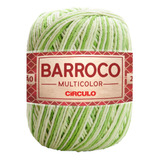 Barbante Barroco Multicolor Linha 4/6 400g 9384 Greenery