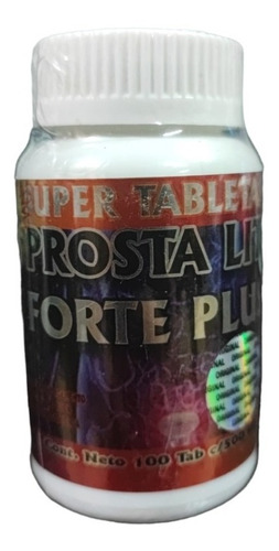 Prosta Lit Forte Plus 100 Tabs 500 Mg C/u Ixtlilton Natural