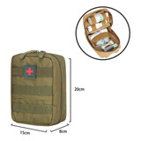 Bolsa Táctica Survival Gear Medical Box Sos Riñonera First A