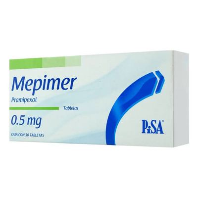 Mepimer Tabletas 0,5 Mg, 30 Tabletas | Envío gratis