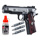 Pistola Co2 Corredera M Umarex Colt Special Combat 4,5 + Kit