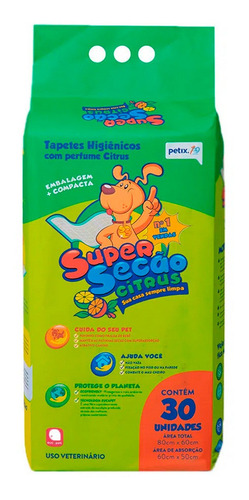 Tapete Higiênico Para Cães 80x60 Super Seção Pet