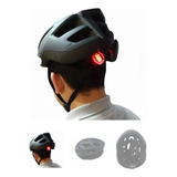 Casco Para Bicicleta Deporte Ajustable 54- 61cm Luzdiamante 