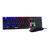 Combo Teclado Semimecânico Mouse Gamer Diamond Dust Abnt2