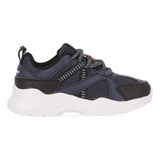 Zapatillas Topper Chalpa Ii Infantil En Azul Y Negro | Dexte