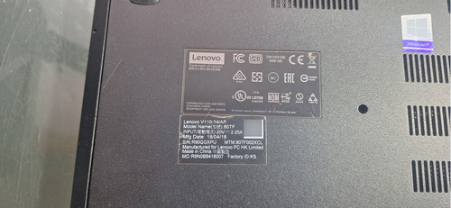 Notebook Lenovo  V110-14iap Desarme