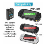 Insten Batería Recargable Compatible Con Sony Psp 1000 1001
