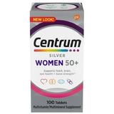 Centrum Silver Mujer 50+ Americano #1 Con 100 Tabletas