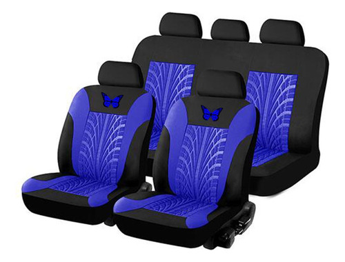 Juego De Fundas For Asientos De Coche Con Mariposas,