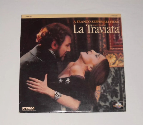 Franco Zeffirelli La Traviata Película Laser Disc