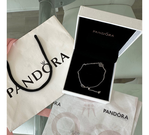 Pulsera Pandora Corazón Árbol Genealógico Original !!! Usada