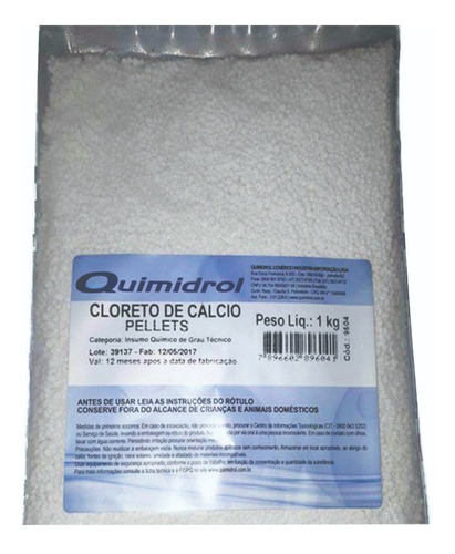 Cloreto De Cálcio Bolinhas (pellests) Anti-mofo - 5 Kg