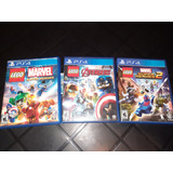 Lego Marvel Ps4, Super Heroes, Avengers Y Super Heroes 2 