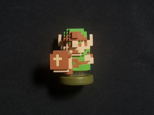 Amiibo Pixel Link - The Legend Of Zelda