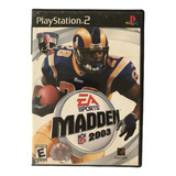 Madden 2004 Playstation 2 Ps2 Juego Original Marshall Faulk