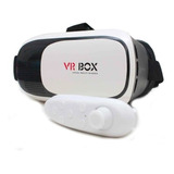 Óculos 3d Virtual Controle Celular Vídeos Jogos Vr Box