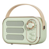 Radio Vintage Con Altavoz Bluetooth Para Exteriores, Color V