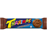 Biscoito Recheado Sabor Chocolate 126g Trakinas