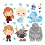 Stickers Decorativos Princesas Baby Frozen Funko Adheribles