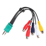 Cable Adaptador De Componente Av Para Video Y Audio A 5 Rca