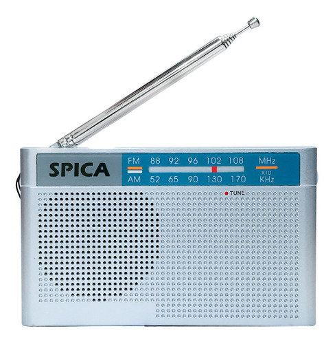 Radio Portatil Spica Sp-350 A Pilas Am/fm Retro Original