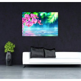 Vinilo Decorativo 20x30cm Zen Oriental Paisaje M1