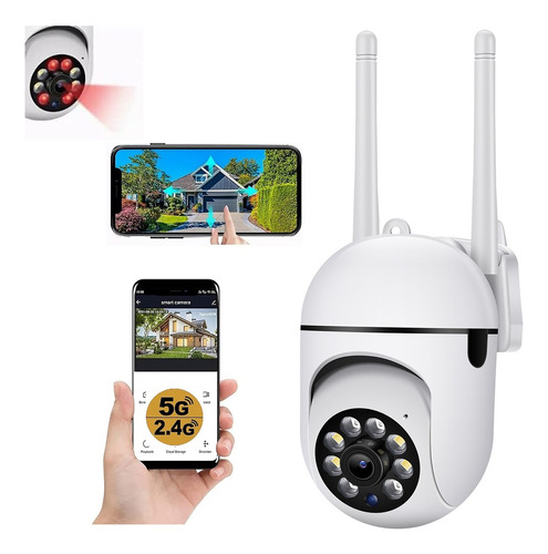 Camara Wifi Inalambricas Cámara De Seguridad 2.4g/5g 1080p