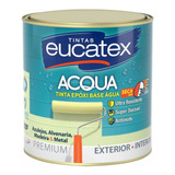 Tinta Epóxi Base Agua Eucatex Acqua Branco 900ml