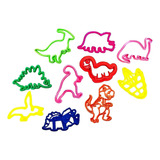 Set Mini Cortantes Dinosaurios 3d